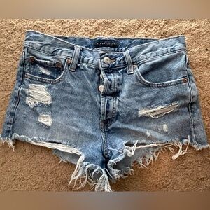 Women’s size 4 Aeropostale blue jean shorts
